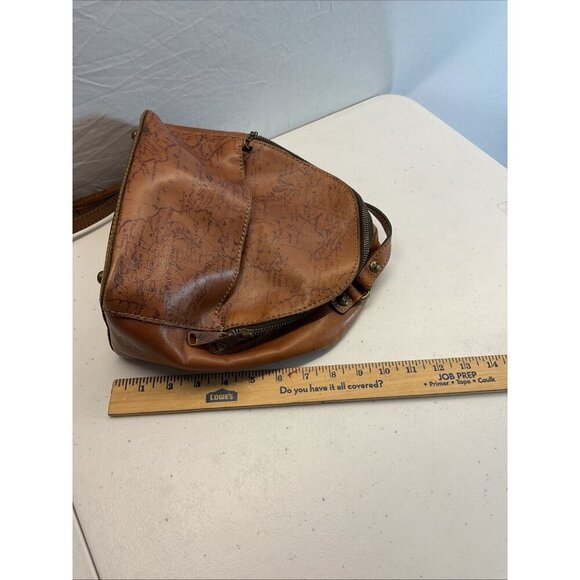 Patricia Nash Montioni Convertible small Backpack Map Print - Picture 15 of 16